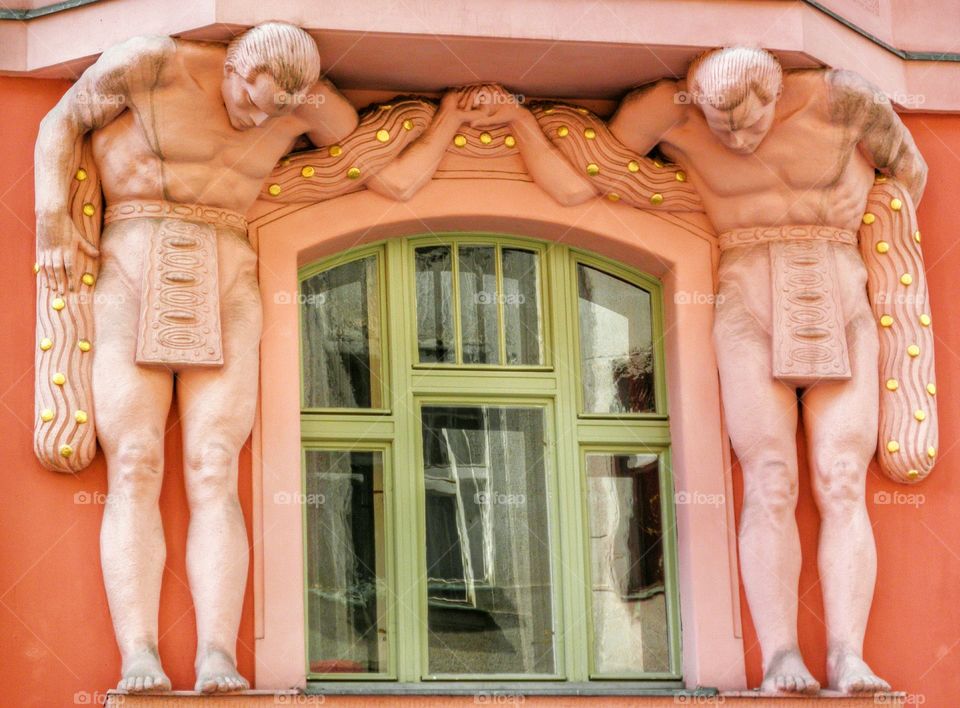 Beautiful window in Prague