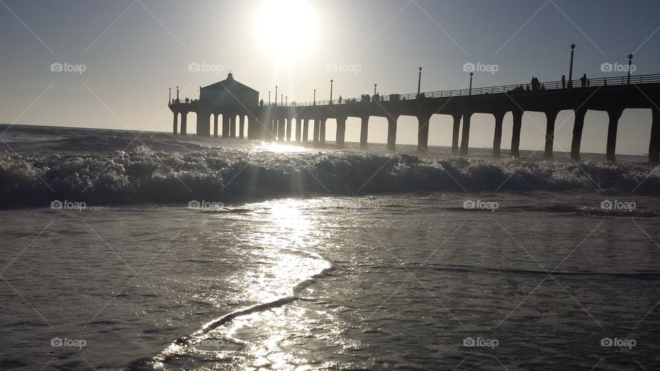 Water, Sunset, Beach, Sea, Ocean