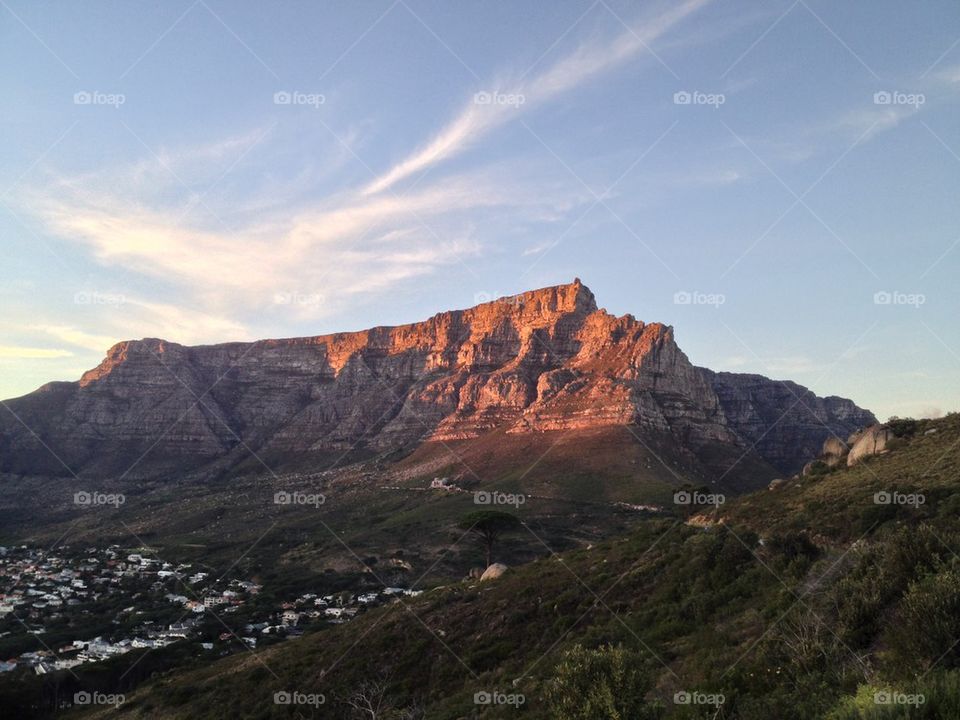 Table Mountain at Sunrise