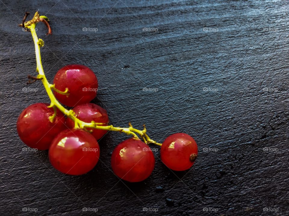 Red berries. Ingredients