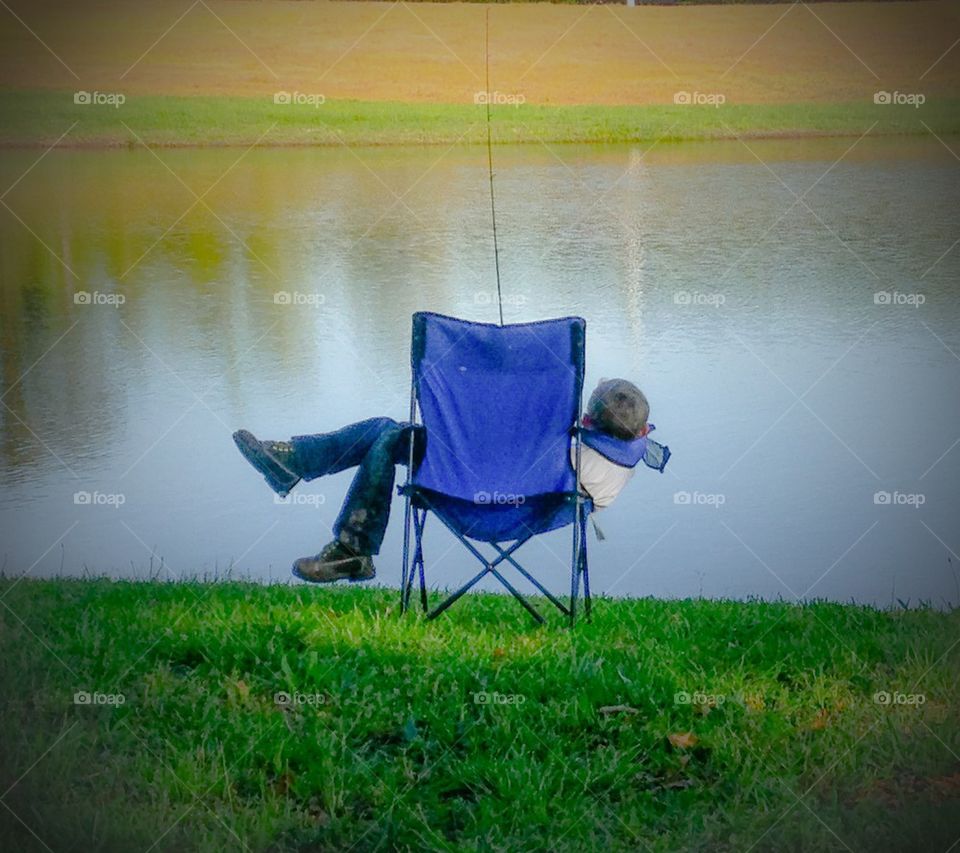 Little Man Fishing