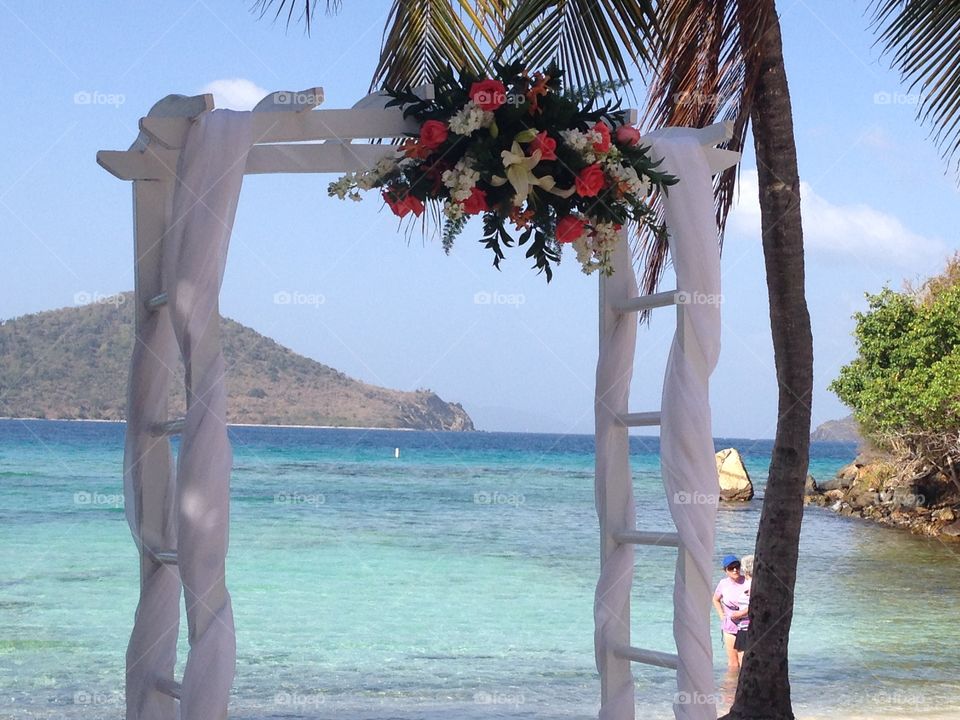 wedding gazebo St Thomas US Virgin Islands