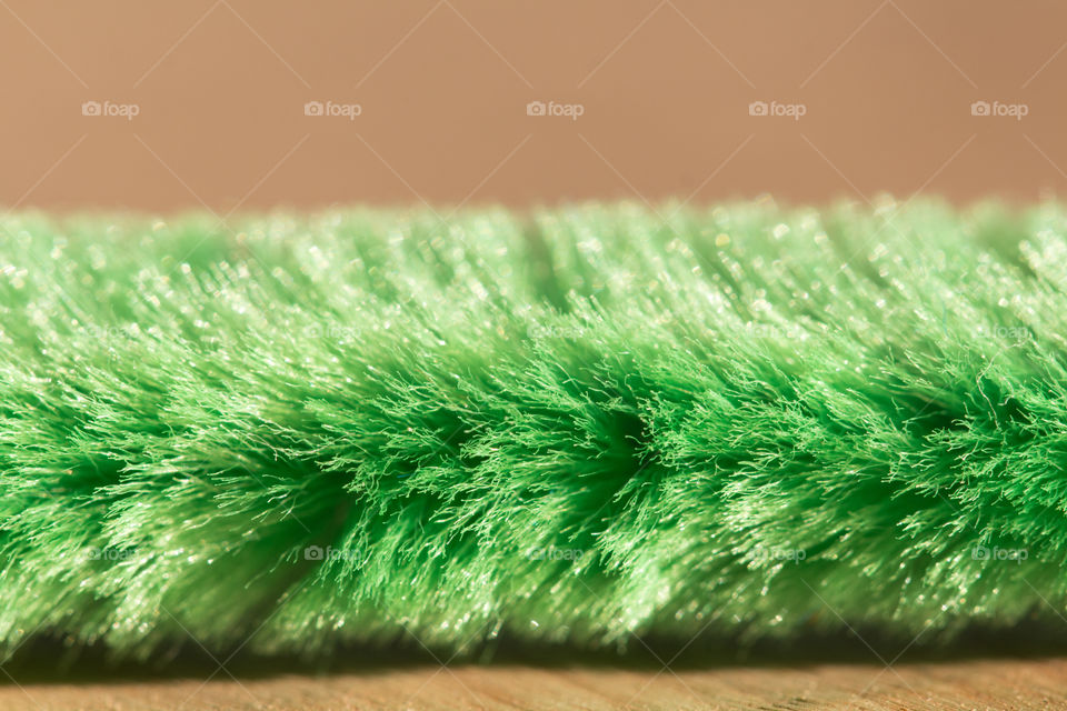 green brush