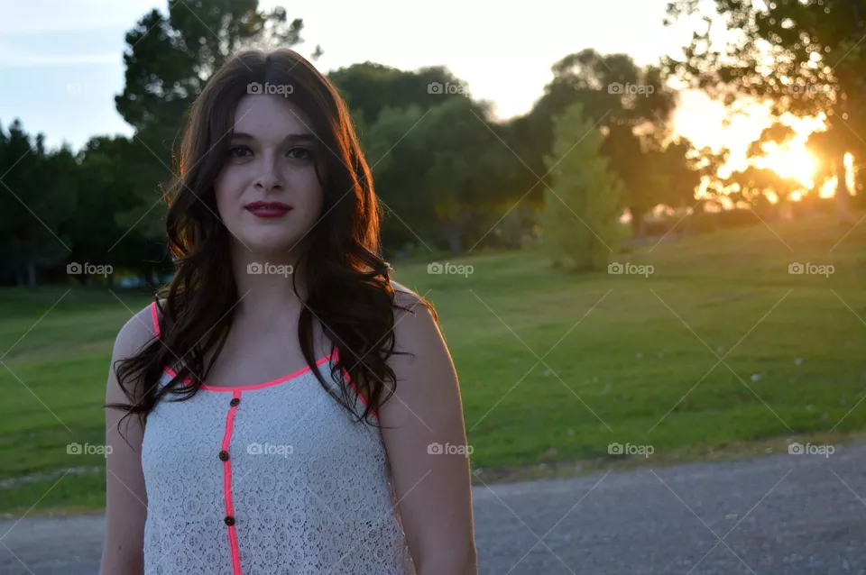Outdoors, Woman, Summer, Grass, Nature