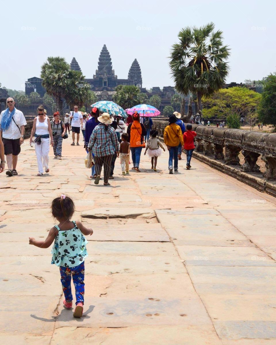 Angkor Wat In Siem Reap Cambodia shot with my Nikon 