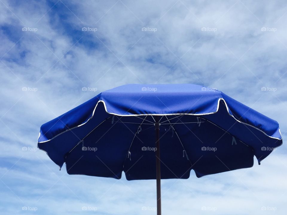 Blue Umbrella 