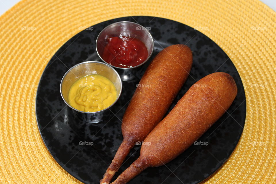 Corn dogs