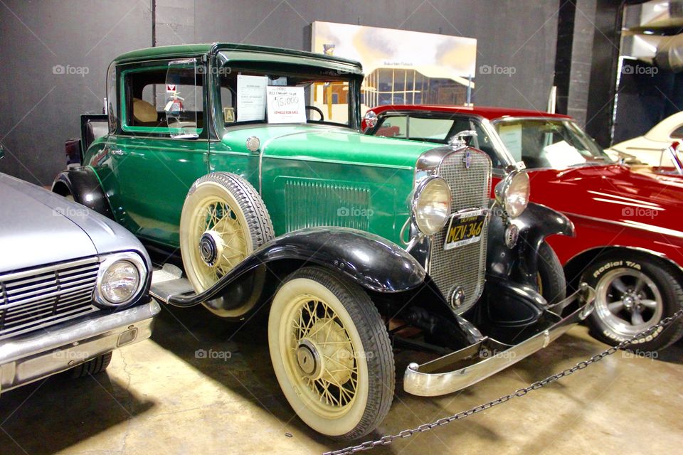 Auto museum in Sacramento California 