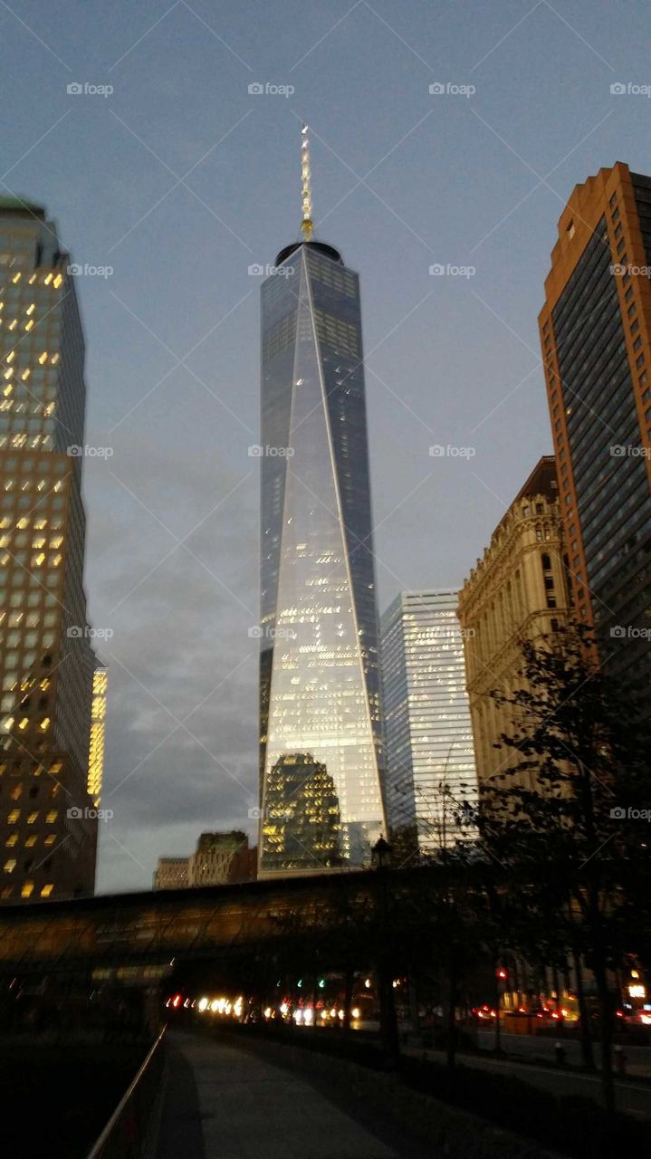 high tower near twin towers NYC