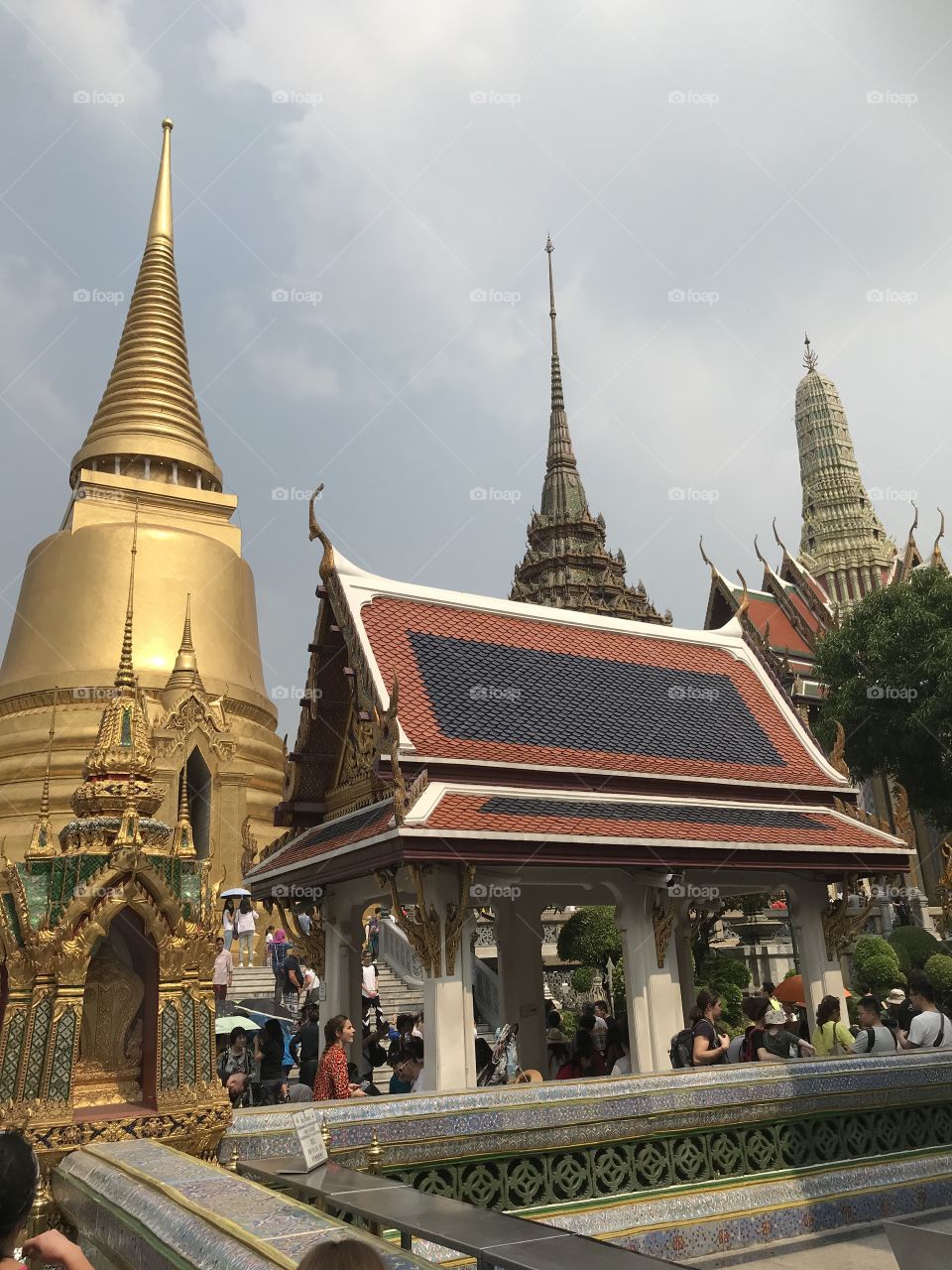Palace views. Bangkok, Thailand. 