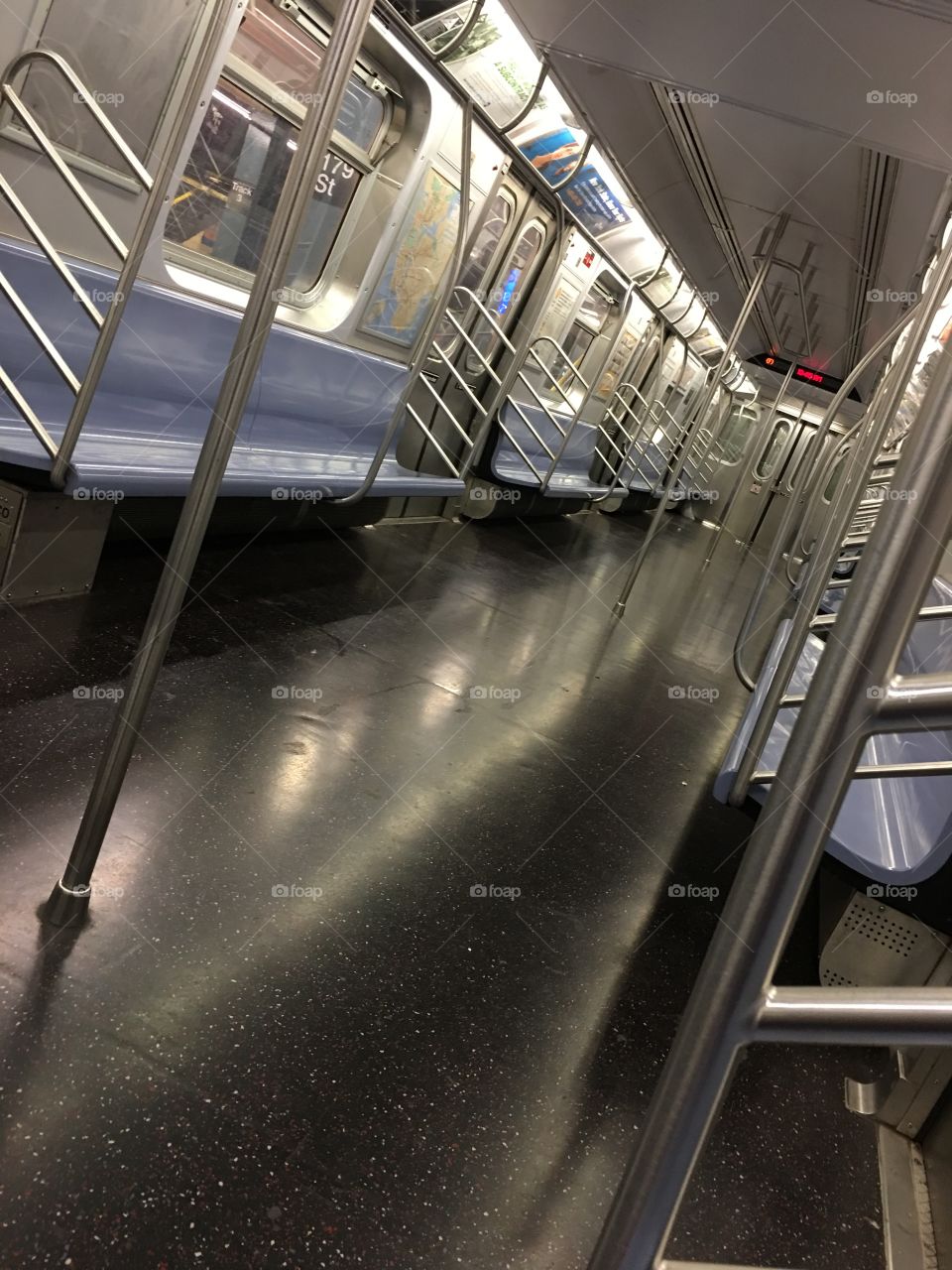 Empty train