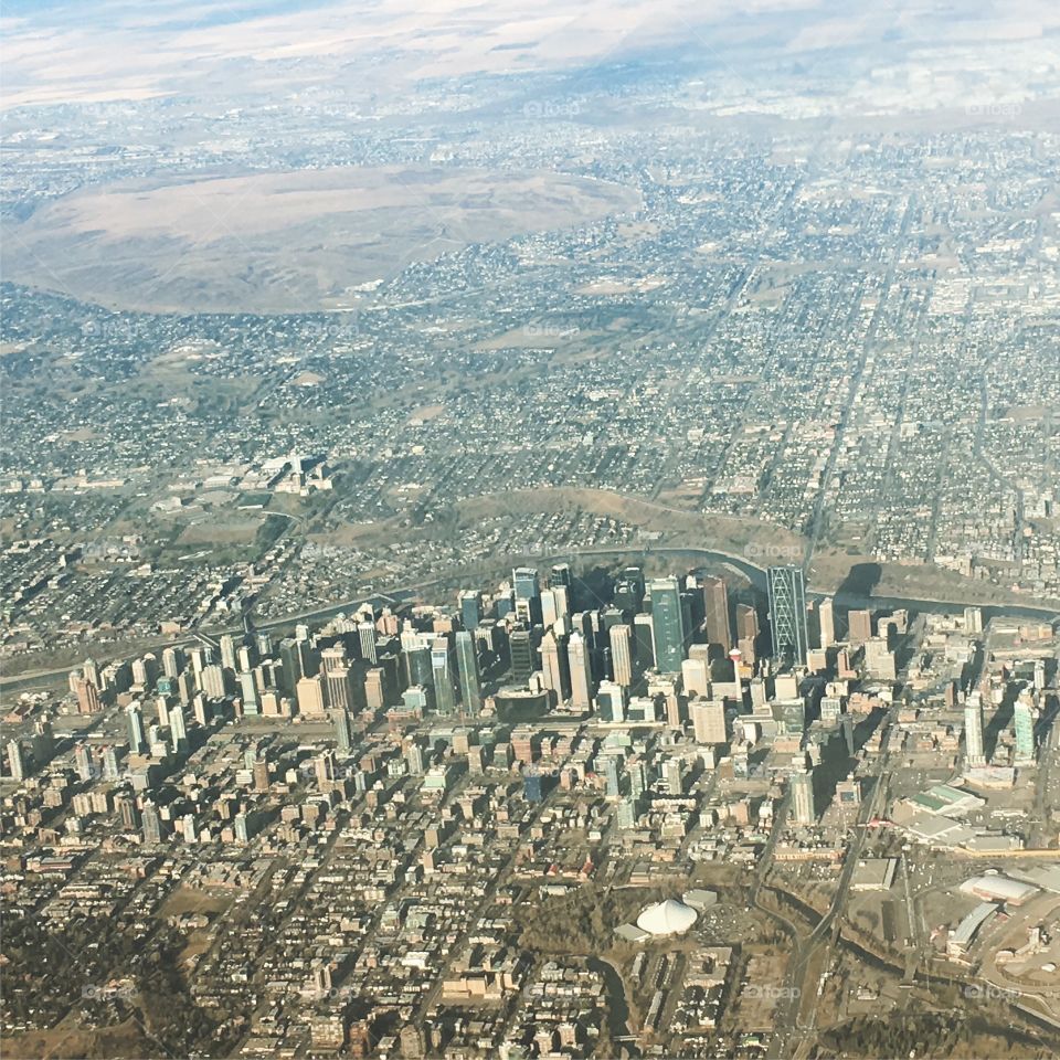 Flying over Calgary
Calgary, AB, Canada