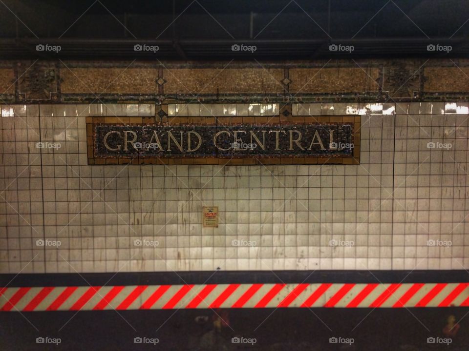 Grand central station subway station