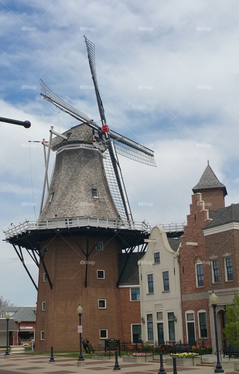 windmill in Pella Iowa