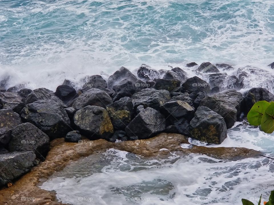 Beautiful Blue Caribbean Sea