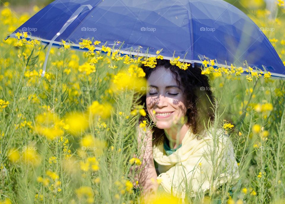 Energetic, Light-Hearted, and Vibrant Portrait of Beautiful Young Woman