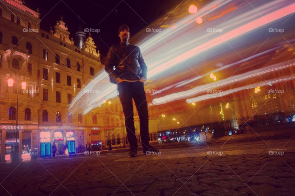 City of blinding lights