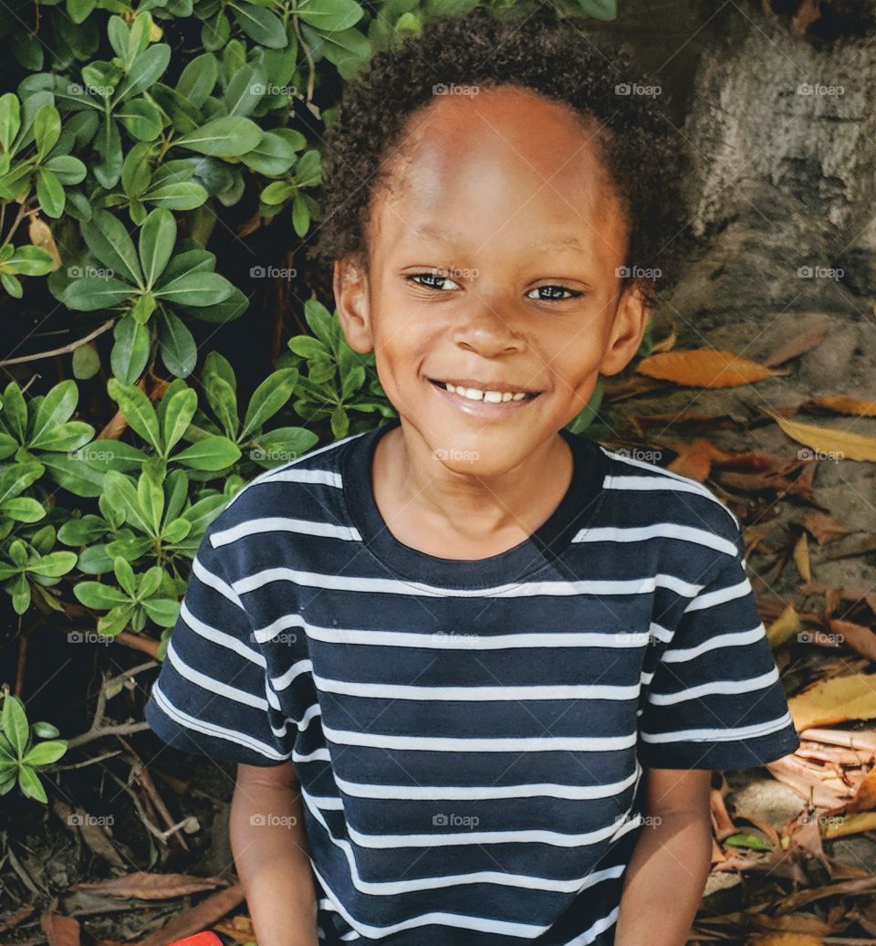 GIVE us a huge smile