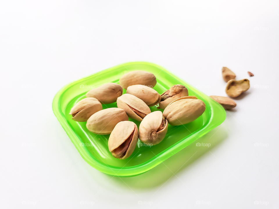 Healthy pistachios for snack