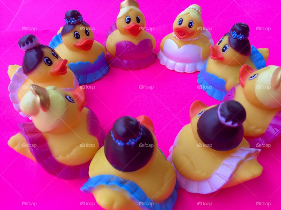 Lady Rubber Duckies 