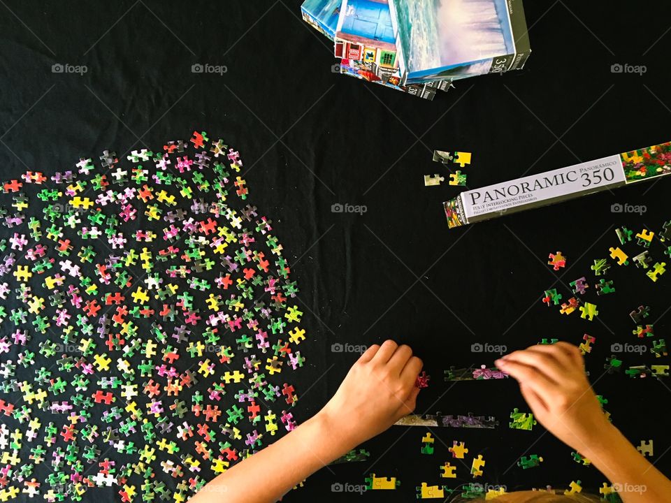 Putting a puzzle together