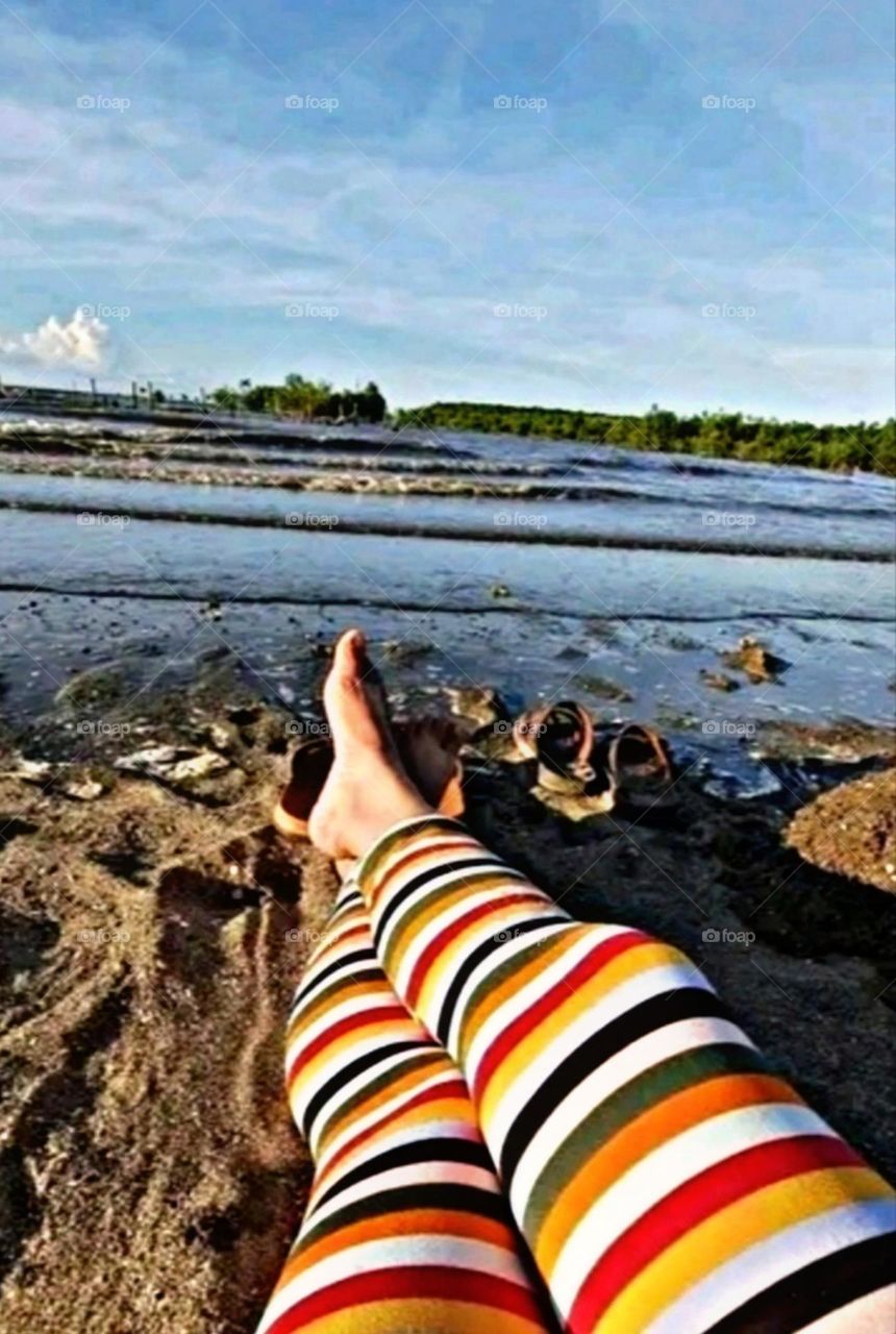 most beautiful and attractive view of the beach.