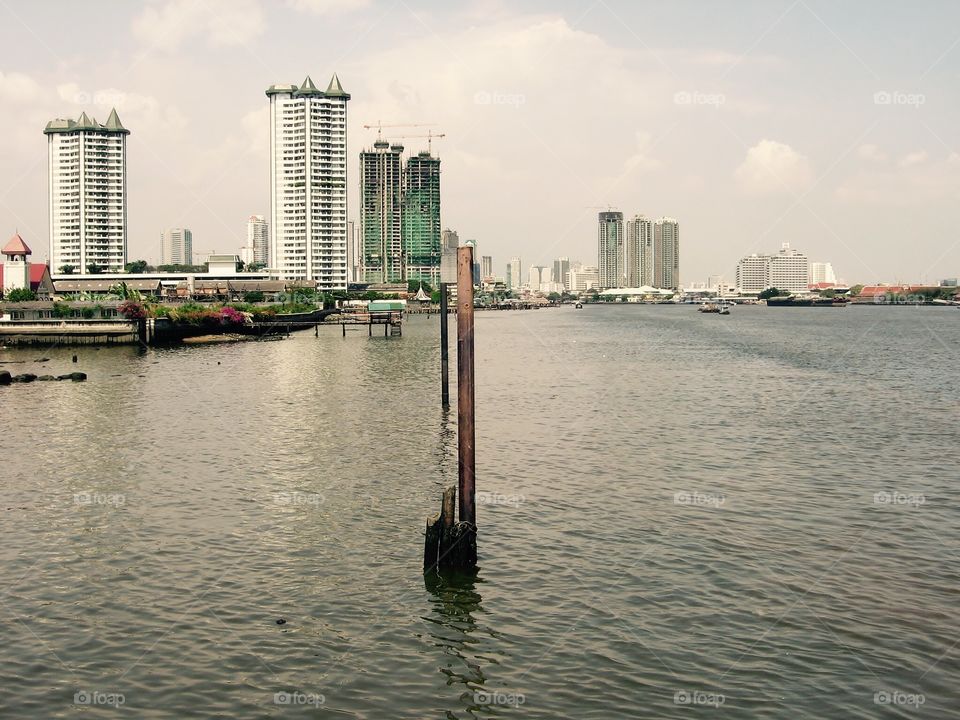 River. Chao Prahaya River