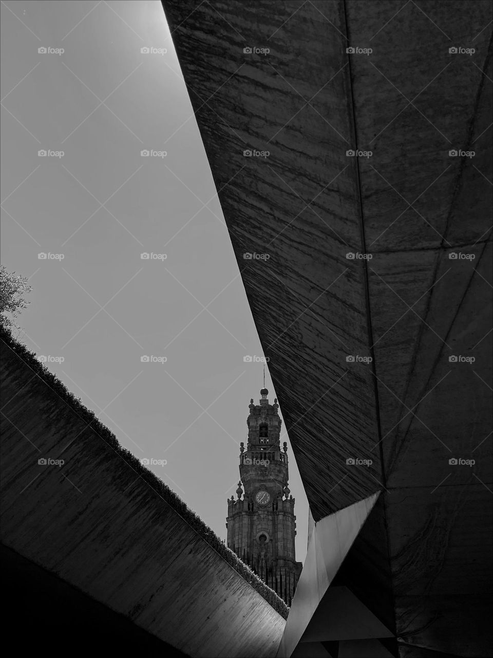 B&W Clérigos Tower, Oporto