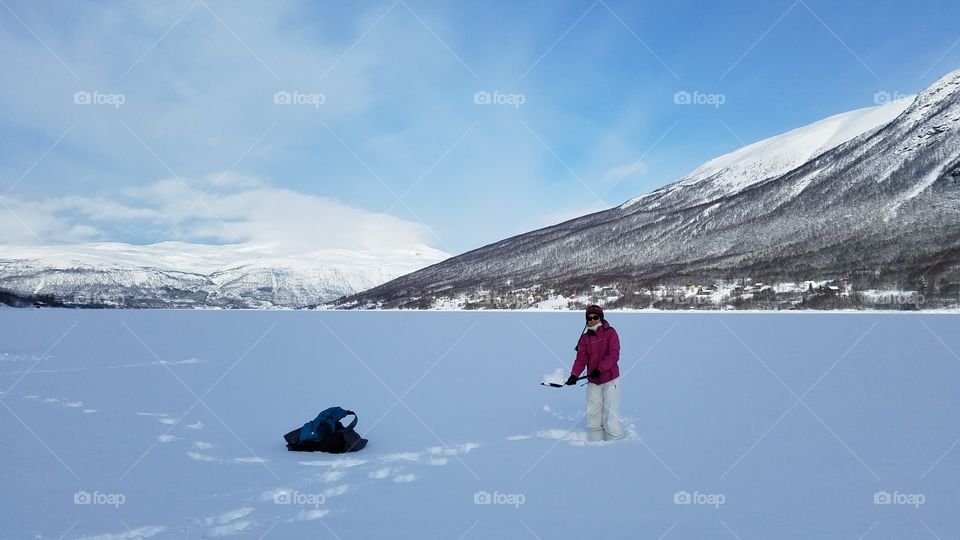 Snow shoveling