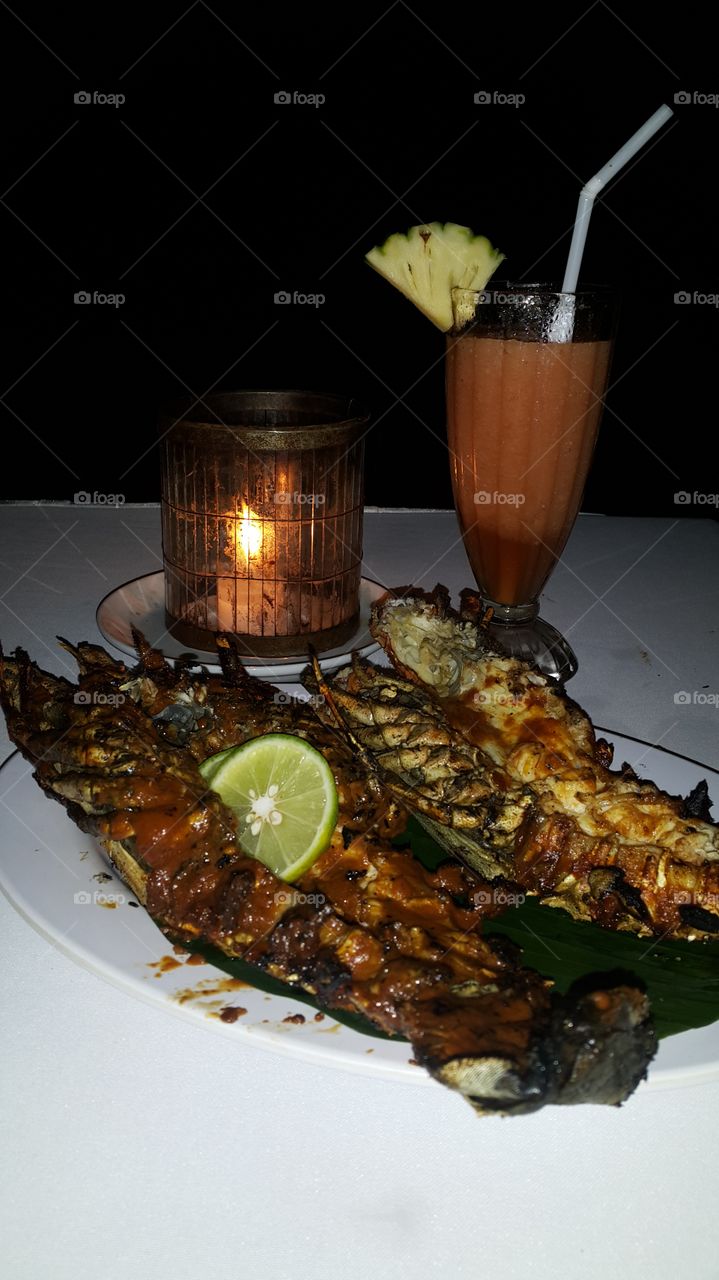 Seafood in Bali