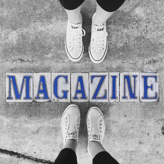 Walking magazine street in New Orleans