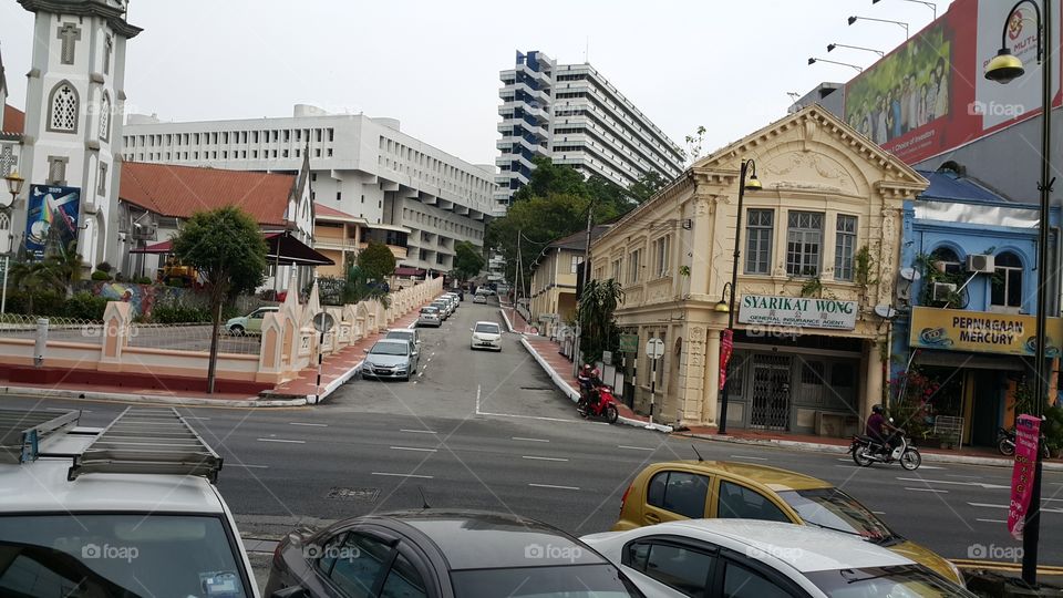 Parts of Seremban town surrounding the Catholic Church ie Church of Visitation.