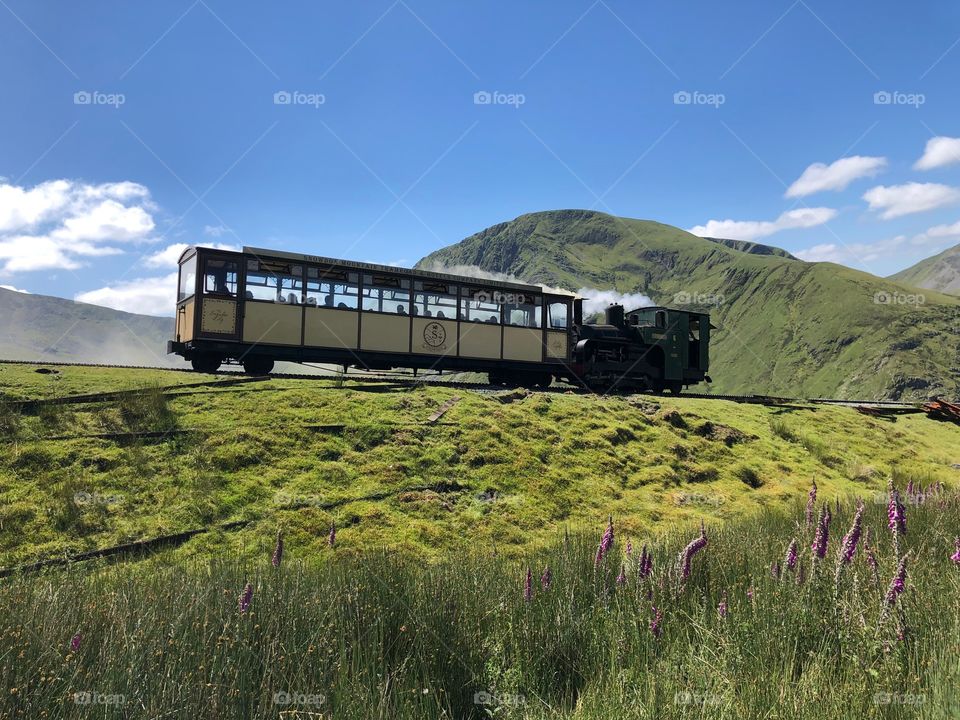 Snowdon train 💕