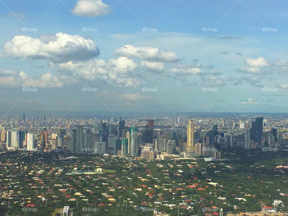 Manila from above