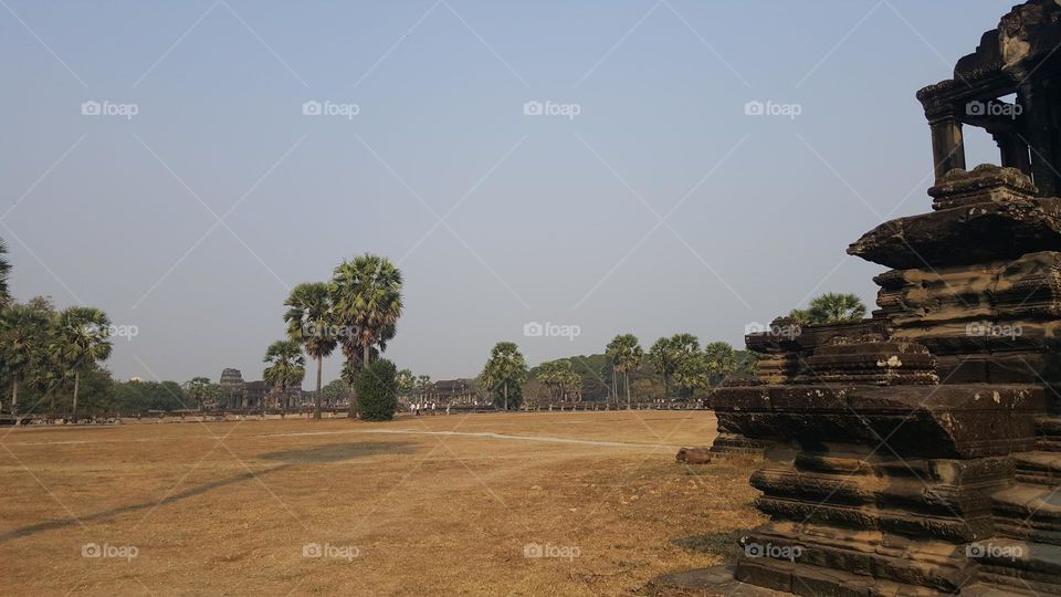 Ancient stone castle