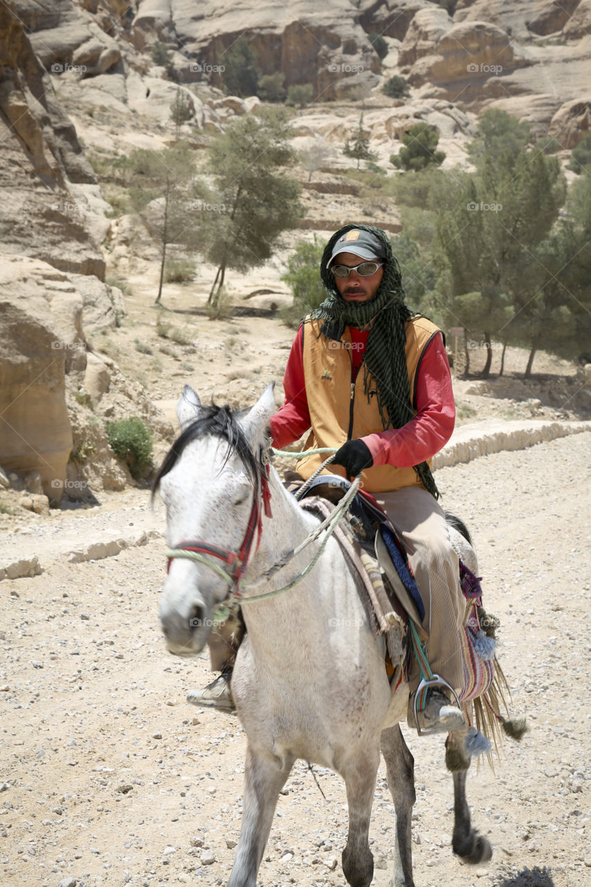Bedouin cowboy