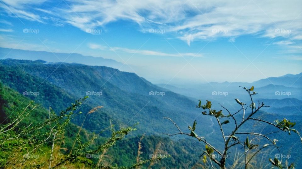 Mountain view from top