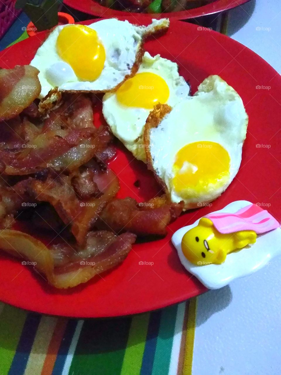 Breakfast Bacon and Eggs
