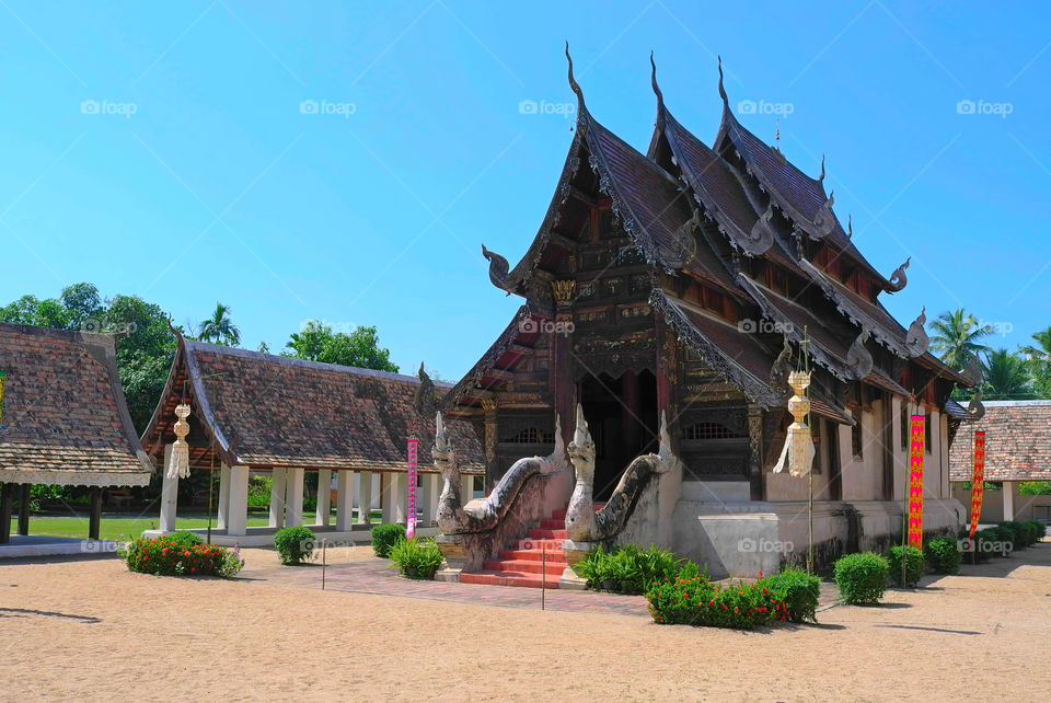 religion thailand decoration temple by sonchai