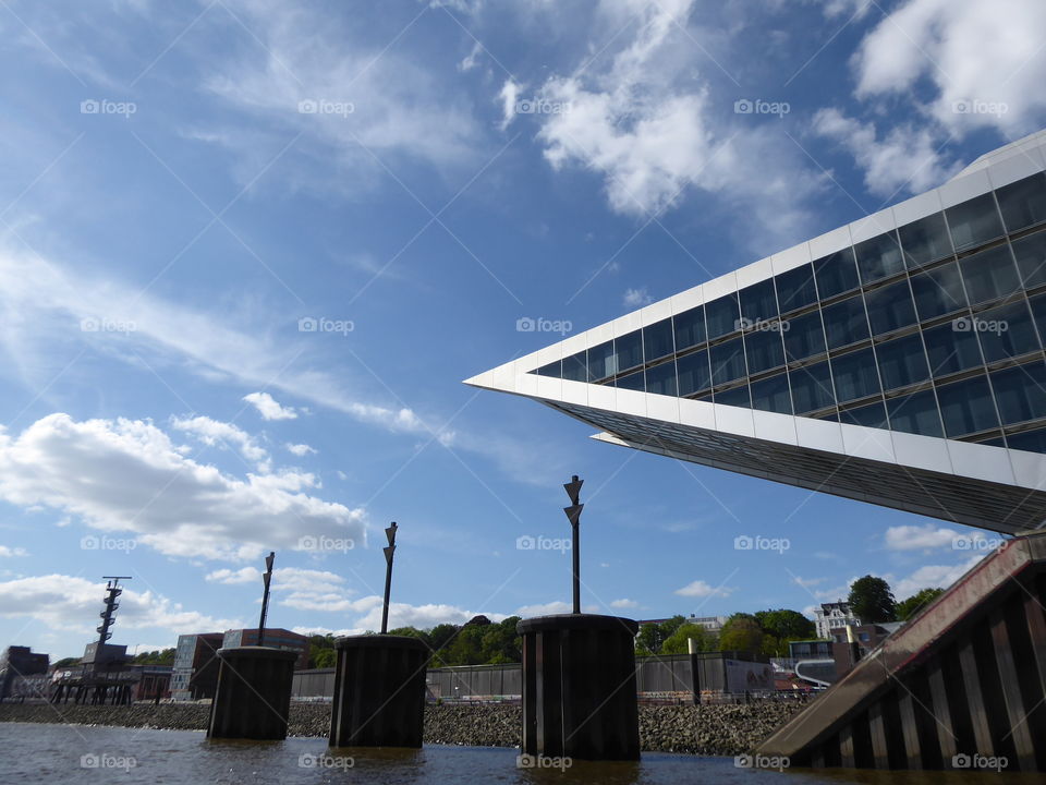 modern architecture Hamburg Dockland 