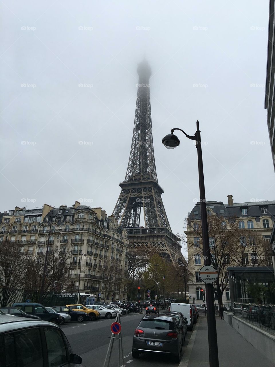 Paris and the Eiffel Tower.