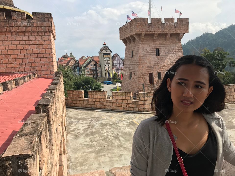 Colmar troficale, Bukit Tinggi, Malaysia.