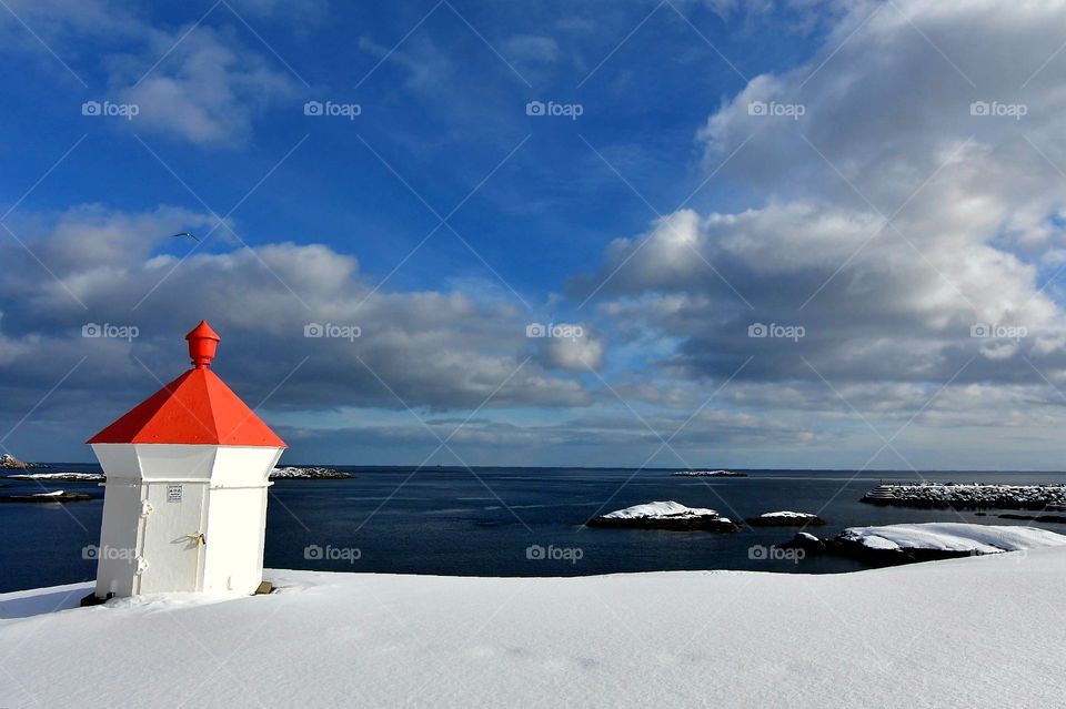 Beautiful winter landscape