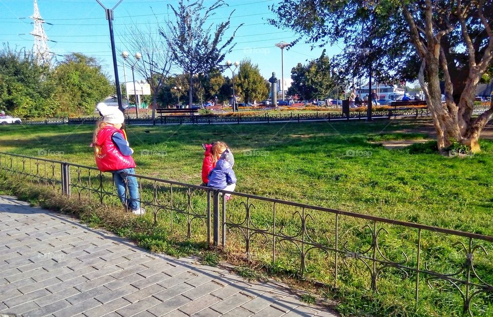 Outdoors, Tree, Child, Landscape, Grass