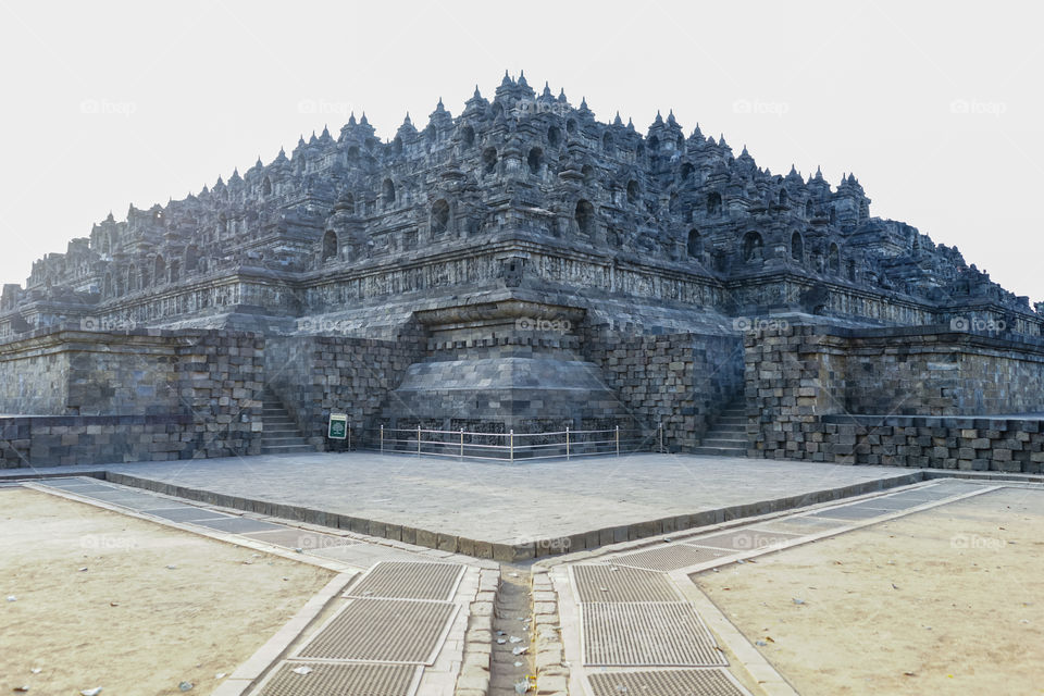 almost symetrical borobudur