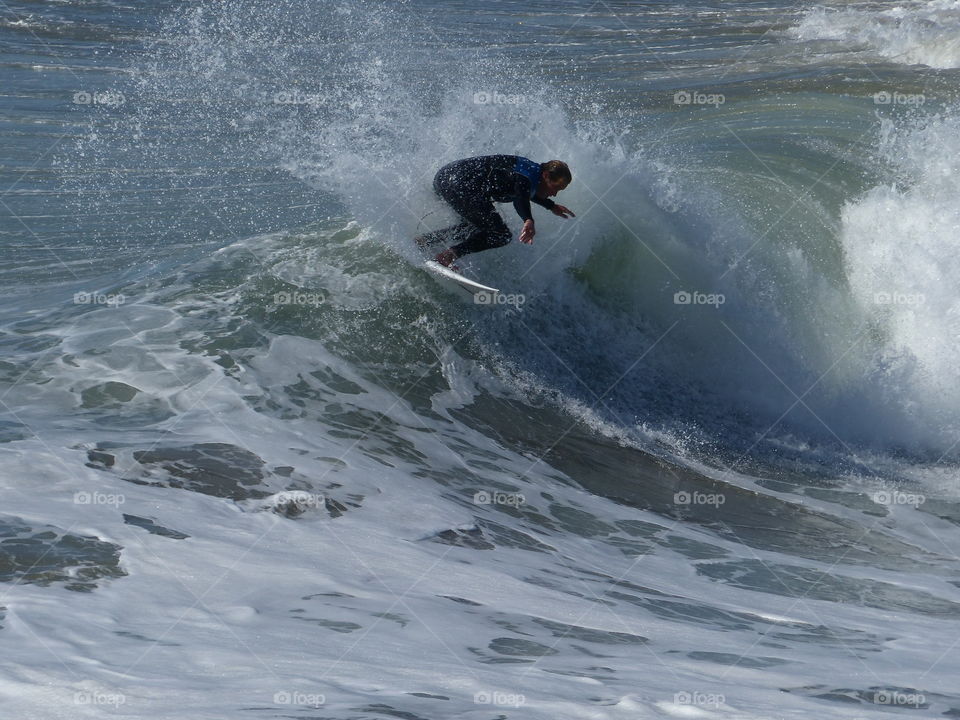 Surfer silhouette #4