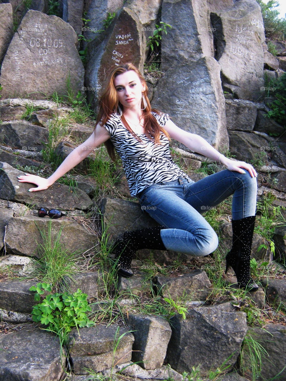 When she was really happy