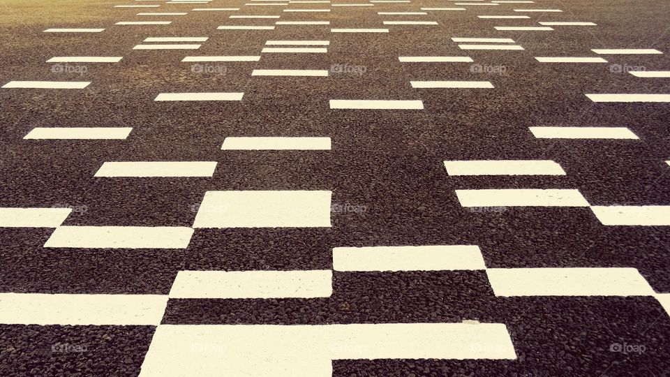 Modern pedestrian pathway texture with mine sunlight digital improvement