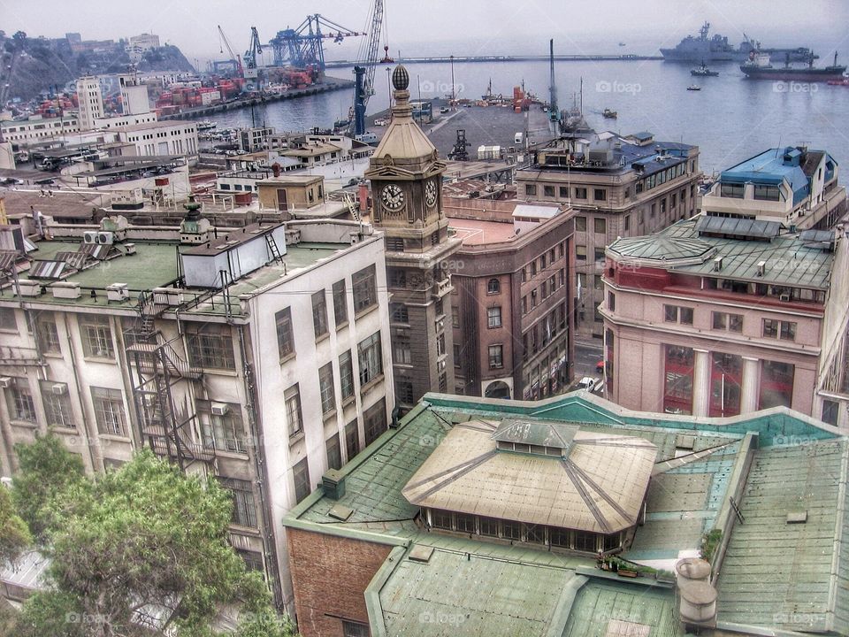 Destination Valparaiso Chile. View of Valparaiso ~ A City With a Rich Nautical History