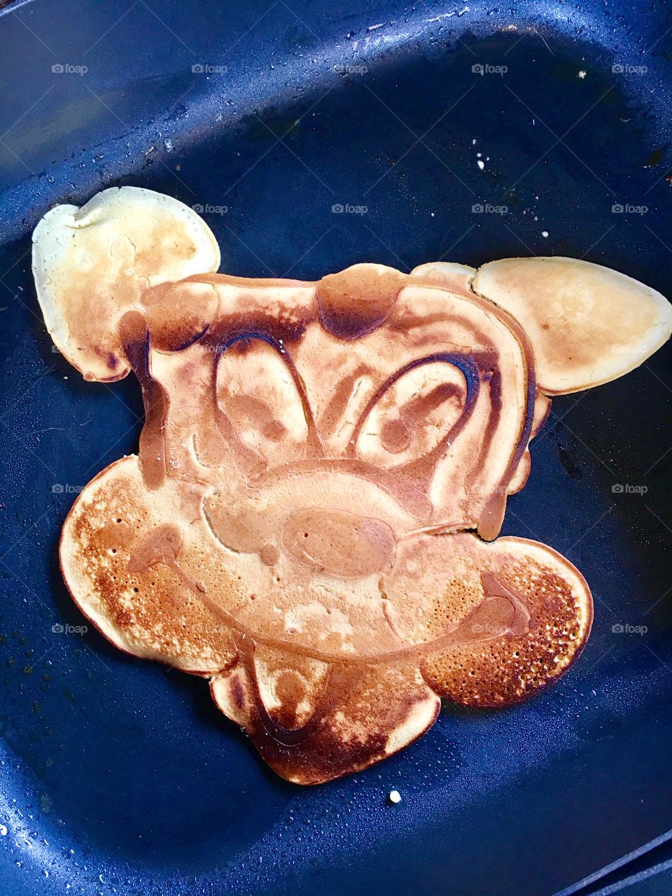 Mickey Mouse pancake 